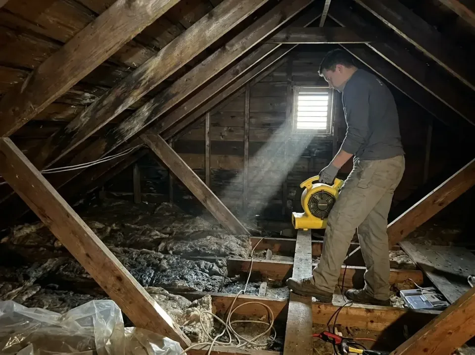 attic-water-damage-drying-proc-007 — frequently asked questions, Emergency Water Extraction & 24/7 Flood Response in Palos H…